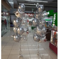 Гелиевые шары, композиция "Звёздный путь" арт. 356