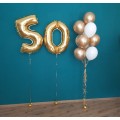 Гелиевые шары, композиция "Юбилейный" арт. 365