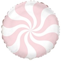 Фольгированный шар "Конфета Пастель лососевая" 18" арт. 3202-0792