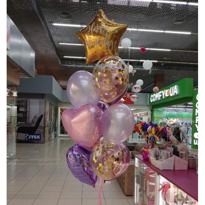 Гелиевые шары, композиция "Милана" арт. 359