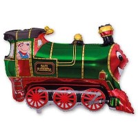 Фольгированный шар «Поезд» арт. 1207-1284