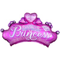Фольгированный шар «Корона с камнями» арт. 3207-0001