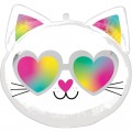 Фольгированный шар "Крутая кошечка" арт.3207-2777