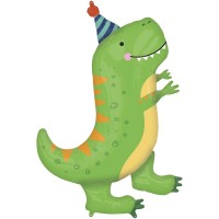 Фольгированный гелиевый шар "Динозавр T-REX" арт. 3207-2044