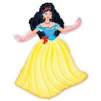 Фольгированный гелиевый шар "Белоснежка" арт. 1207-1241