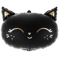 Фольгированный гелиевый шар "Кошечка черная" арт. 3207-2974