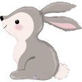 Фольгированный гелиевый шар "Кролик лесной" арт. 3207-2256