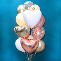 Гелиевые шары, композиция для девушки "Капелла" арт.0258
