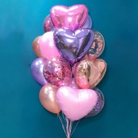 Гелиевые шары, композиция для девушки "Артемида" арт. 0270