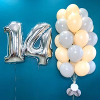 Гелиевые шары, композиция для мальчика  "Платон" арт. 0282