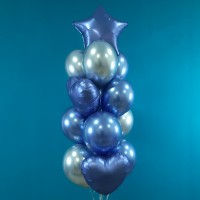 Гелиевые шары, композиция "Новое созвездие" арт. 0125