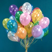 Гелиевые шары, композиция «50 металлизированных шариков» арт. 026