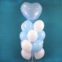 Гелиевые шары, композиция "Рассвет" арт. 0182