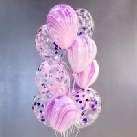 Гелиевые шары, композиция "Талисман" арт. 024