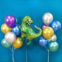 Гелиевые шары, композиция «Тираннозаврик» арт. 043