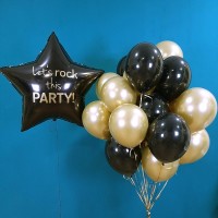 Гелиевые шары, композиция "Крутая вечеринка" арт. 009