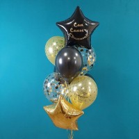Гелиевые шары, композиция "Стиль" арт. 092
