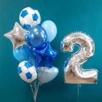 Гелиевые шары, Композиция "Олимпиец" арт. 076