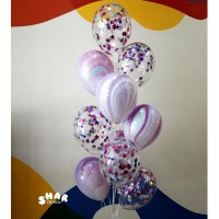 Гелиевые шары, композиция "Афина" арт. 0111
