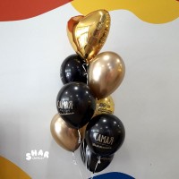 Гелиевые шары, композиция "Самой обаятельной" арт. 0112