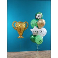 Гелиевые шары, композиция "Чемпион" арт. 0116