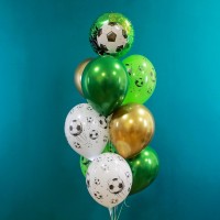 Гелиевые шары, композиция "Футболист" арт. 0154
