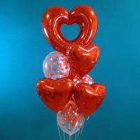 Гелиевые шары, композиция "Для тебя" арт. 0169