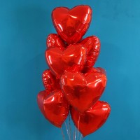 Гелиевые шары, композиция "Облако любви" арт. 0170