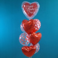 Гелиевые шары, композиция "Валентинов день" арт. 0168