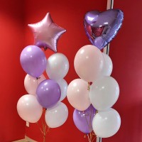 Гелиевые шары, композиция "Дуэт" арт. 0237