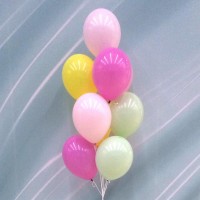 Гелиевые шары, композиция "Тёплый рассвет" арт. 0240