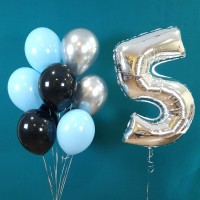 Гелиевые шары, композиция "Гермес" арт. 075