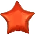 Фольгована зірка 19"- 48 см металік помаранчева Ф арт. 1204-0014