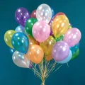 Гелиевые шары, композиция «50 металлизированных шариков» арт. 026